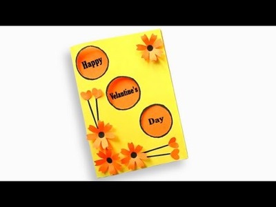 How To Make Valentine's Day Card Handmade #shorts