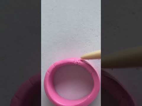 Make A Pig Ring Tiktok  clay   art