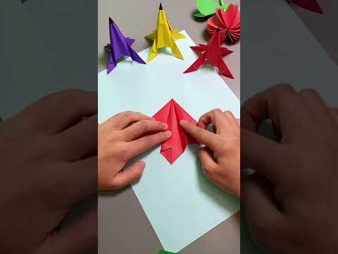 Making origami craft 1