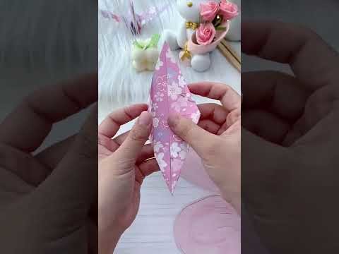Making origami craft 7