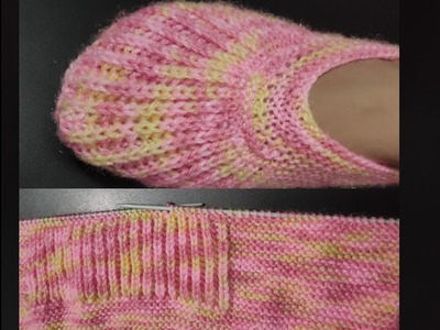 New knitting pattern ladies Socks, ladies jutti #woolencraft