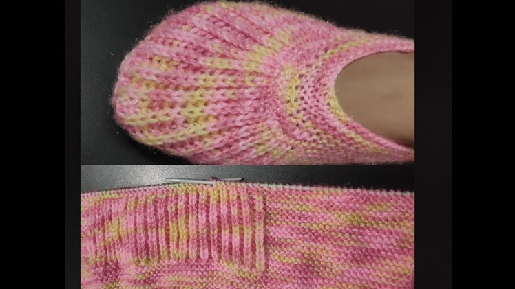 New knitting pattern ladies Socks, ladies jutti #woolencraft