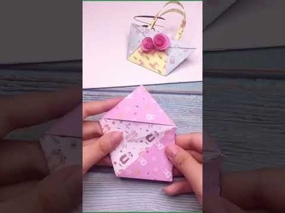 #paper_craft #origami #tutorials #storage #box #handbags