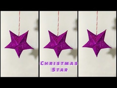 #shorts | DIY Christmas Star| How to make Christmas Star