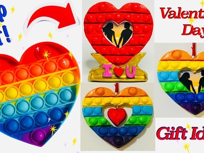 3 Handmade Valentine's Day Gift Ideas | Valentine's Day Gifts Using Pop It | Valentine's Day Crafts