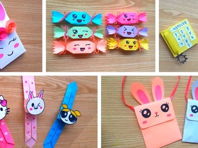 6 Cute DIY Paper Craft Ideas Handmade | Back To School Craft | Paper Origami | Easy Craft