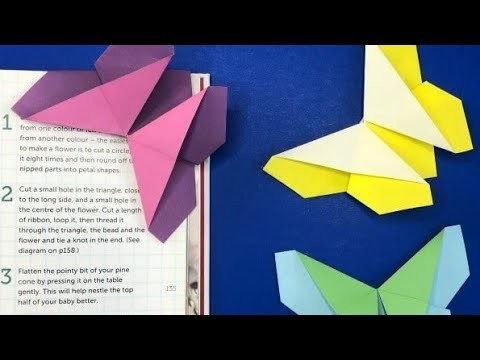 Butterfly ???? bookmark making | How to make butterfly bookmark | Safa art and craft | #shorts