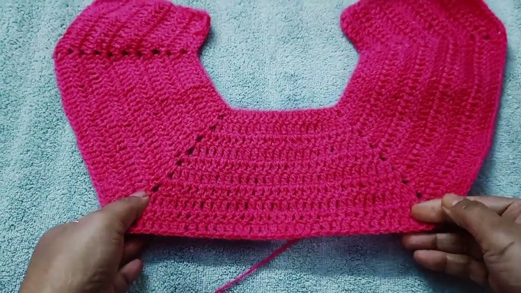 Crochet baby girl frock 2& 3years very easy( Part -1)????Radhey Radhey.