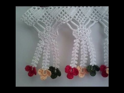Crochet beautiful curtains design