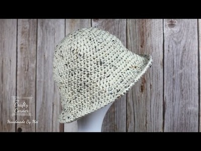 Crochet Bucket Hat Easy & Quick For Beginners