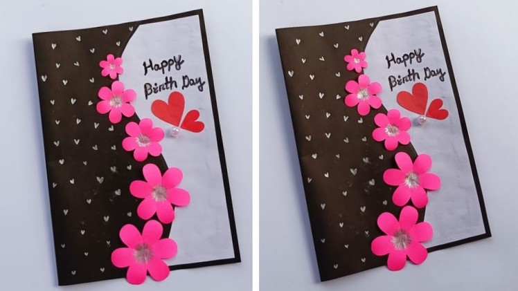 Easy and beautiful Birthday card idea's. paper craft. handmade birthday Card