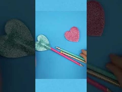 Easy&CUTEST DIY Pencil.Pen Topper. Back to School,YOU CAN MAKE IN 5 MINUTES , Short#16