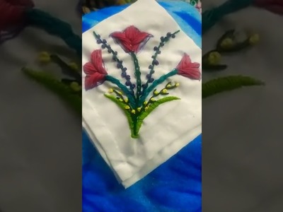 Hand embroidery design # short video # soniya arts