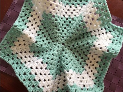 Hexagon Baby Booties | Crochet Hexagon Stitch