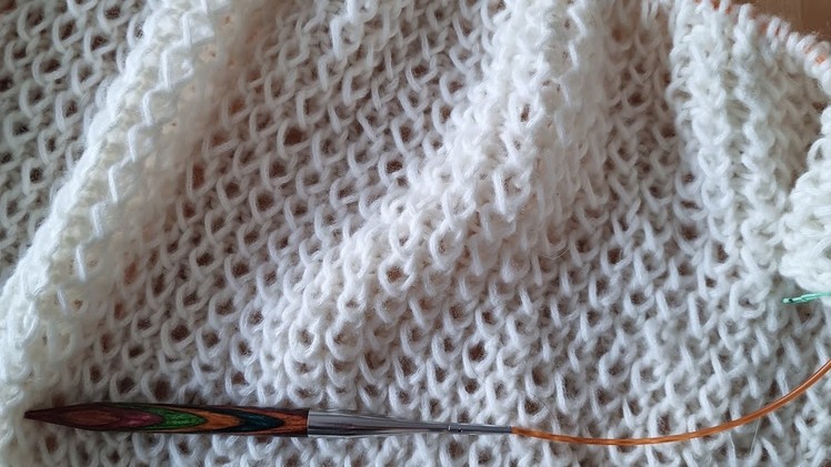 How to knit the Armour Stitch!