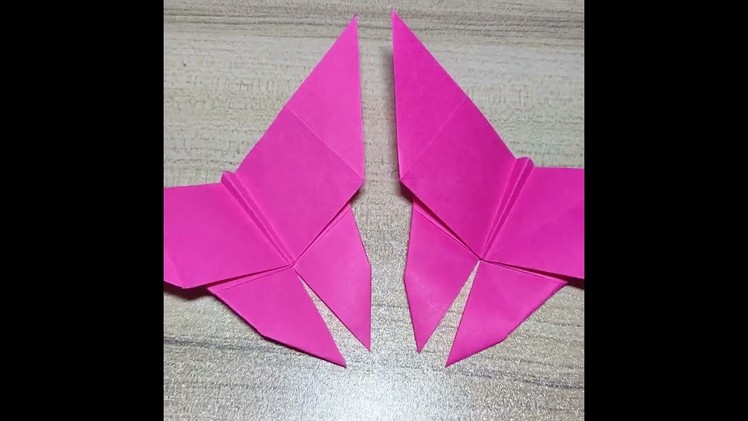 How to make a paper butterfly #Origami #diy #shorts