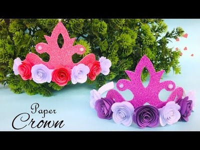 How to make a Paper  crown.Easy craft tutorial#shorts #craft #back_to_school