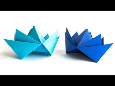 How to make a Paper Crown - Origami Crown