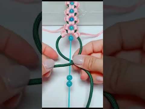 How to Make Bracelet ???? Easy Bracelet Making #Shorts .(5)