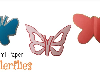 How To Make Paper Butterfly | Paper Butterfly Wall Decoration | Butterfly Cutting