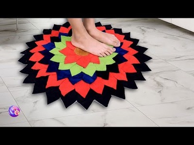 Jeans Doormat Making || DIY Old Clothe || Doormat Handmade Things Ideas