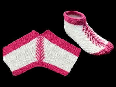 New Knitting Pattern For Ladies Socks.Slippers.Jutti.Jurab.Booties.Anguthe Wali Ladies Socks # 502