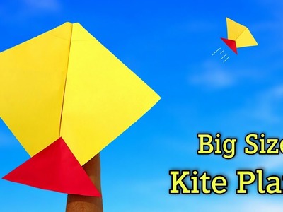 Paper big size flying kite, paper kite plane, new patang plane, flying new plane kite, different