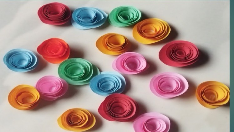 Paper  Rose Flowers.Paper Crafts.#shorts