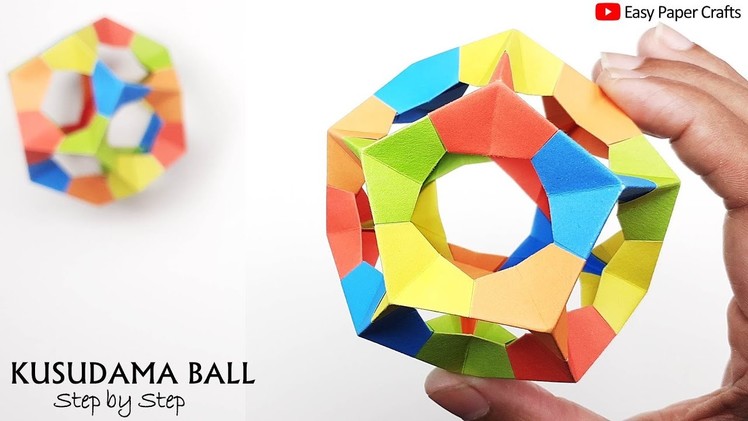 Paper Things Easy | How to Make Kusudama Flower Ball | Easy Paper Crafts
