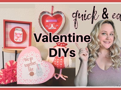 Quick & Easy Dollar Tree Valentine DIYS