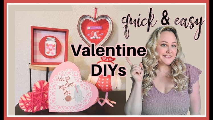 Quick & Easy Dollar Tree Valentine DIYS