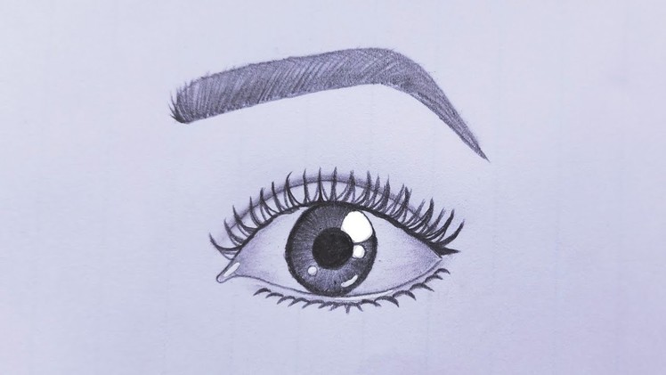 Realistic eye drawing tutorial|Sultana jahan's art and craft|#shorts