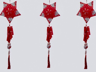 Red Pocket Star Lantern || Chinese New Year Decoration