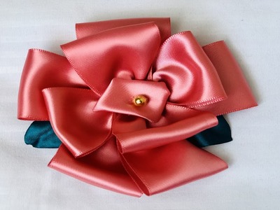 Satin Ribbon Flower - Easy Flower Making - Sewing Hacks
