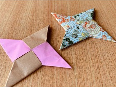 Shuriken (Throwing Star, Ninja Star). Shorts #2 ★ Origami -Paper Folding-