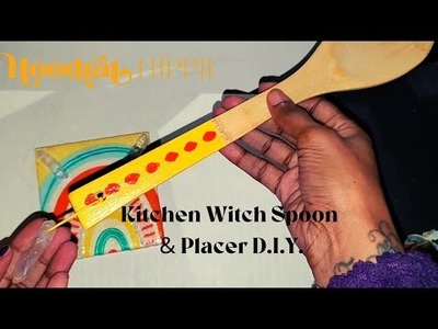Smoke Some W????d & Craft Some Sh!t : Kitchen Witch Spoon and Placer Witchy Decoupage D.I.Y.
