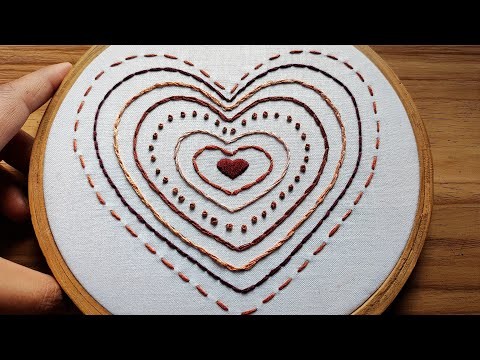 Basic embroidery stitches part - 4  || Hand embroidery for beginners || Let's Explore
