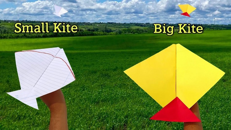 Best 2 flying kite plane, small & big paper kite airplane, flying patang plane, 2 best patang plane