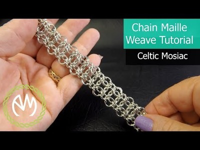 Chain Maille Tutorial - Celtic Mosaic Weave