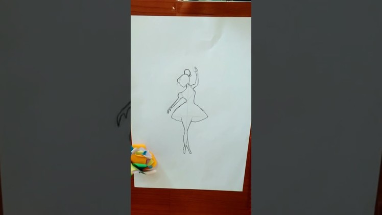 Dancing doll | Diy room Decor | Wall hanging | #Shorts