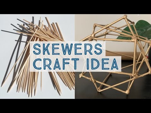 DIY home decor using skewers |zeb World
