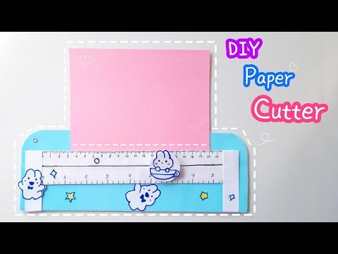 DIY ruler paper cutter. handmade paper cutter@Recreation @Tonni art and craft