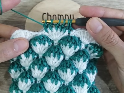 Easy DIY crochet phone bag✨ Strawberry​ pattern✨✨  Step by Step✨✨✨