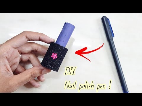 Foam sheet craft tamil | DIY Nailpolish pen | Back to school craft tamil | priyauma's diy