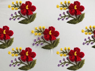 Hand Embroidery: Chinese Flower Embroidery - Embroidery For All Over - Embroidery For Beginners