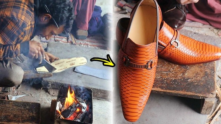 Handmade Leather Shoes | Ingenious Shoe Making Craftsmanship |