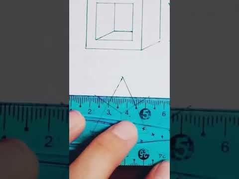 HOW TO DRAW 3D #@R10 #opticalillusion #3dart