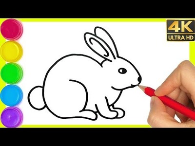 How to draw a Beautiful Rabbit Drawing easy || Bunny drawing easy step by r for beginners. By Arya.