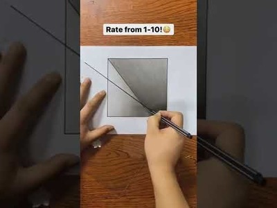 How To Make 3D Art On Paper | 3D Drawing Tutorial | 3D lader |Draw from Pencil And Paper | 2022 .
