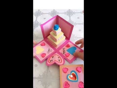 How to make 3D birthday gift | Easy birthday gift making idea | 2022????????????????????